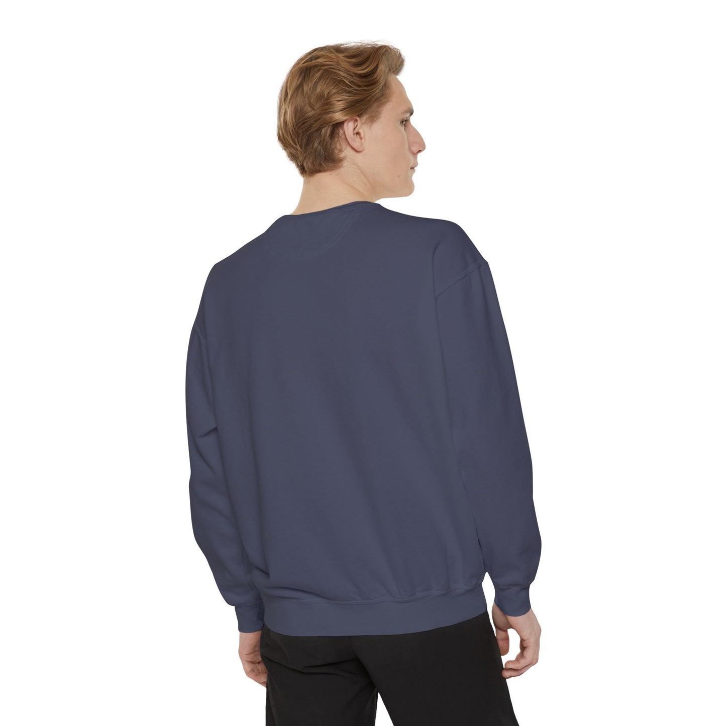 Retro Wash Unisex Sweatshirt: Garment-Dyed for Timeless Comfort and Style