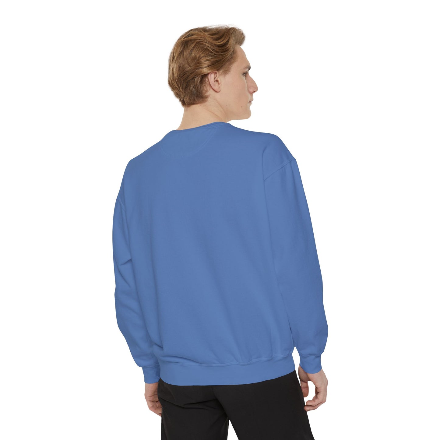 Retro Wash Unisex Sweatshirt: Garment-Dyed for Timeless Comfort and Style