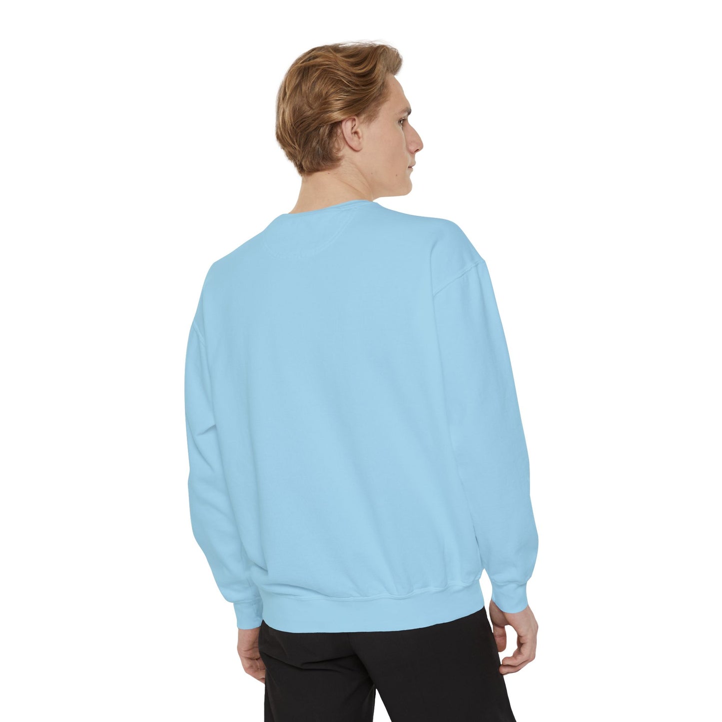 Retro Wash Unisex Sweatshirt: Garment-Dyed for Timeless Comfort and Style