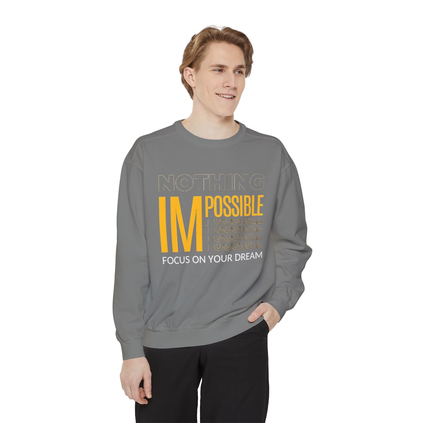 Heritage Unisex Sweatshirt: Garment-Dyed for a Classic, Worn-In Feel