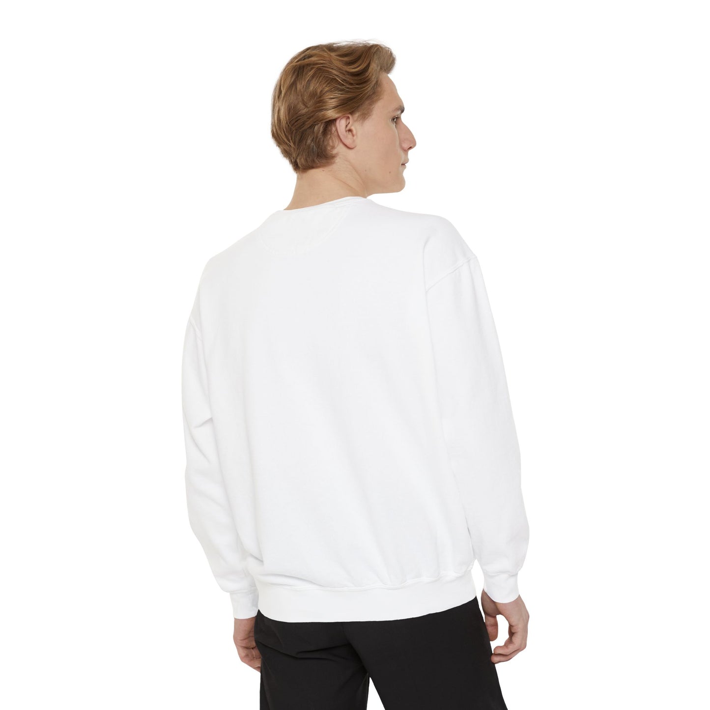 Retro Wash Unisex Sweatshirt: Garment-Dyed for Timeless Comfort and Style