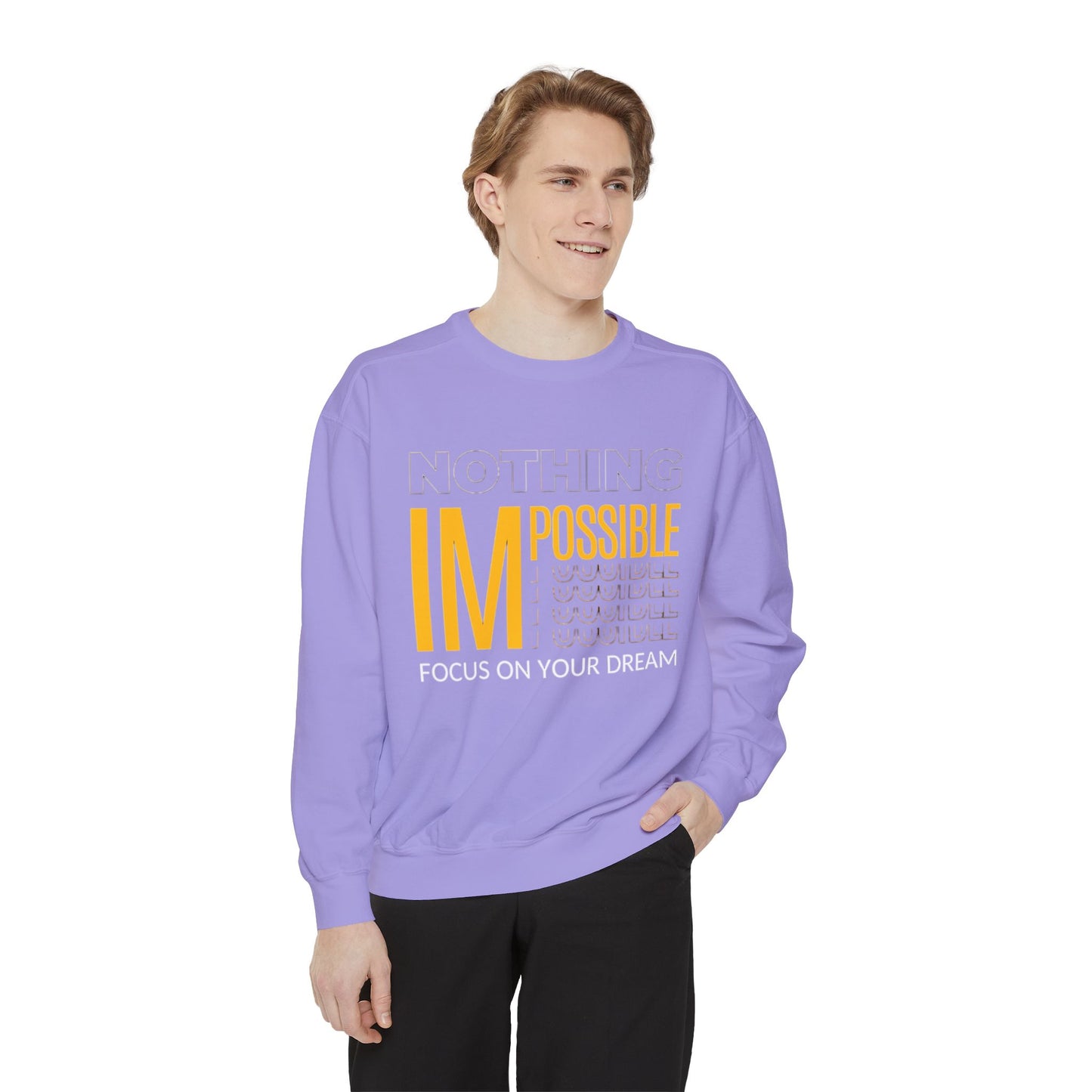 Heritage Unisex Sweatshirt: Garment-Dyed for a Classic, Worn-In Feel