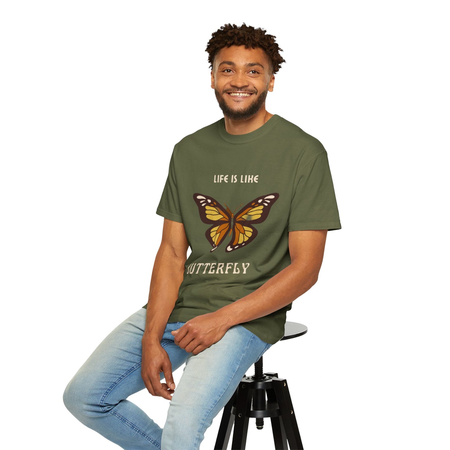 Heritage Dye Unisex T-shirt: Soft, Washed-In Comfort with a Unique Finish